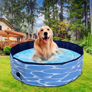 Cross-border New Pet Pool Foldable Dog Pool Bath Bath Bath Pet Products Cleaning Beauty