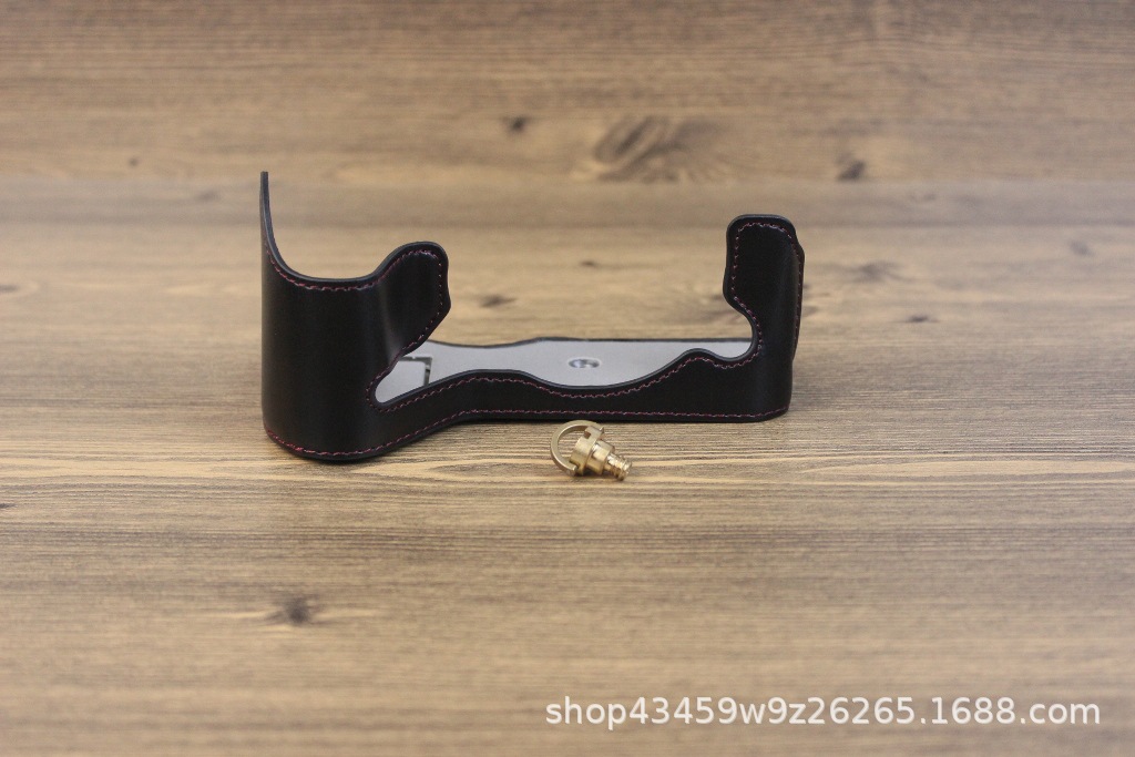 (2개) 후지 XH2S 카메라 가방 보호 커버 레이어 가죽 베이스 하프 세트 어깨 가방 퀵 핏 하프 세트