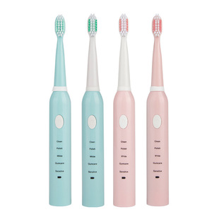 Cross-Border Popular Electric Toothbrush Adult Rechargeable Ultrasonic Couple Children Internet Celebrity Gift Factory Wholesale