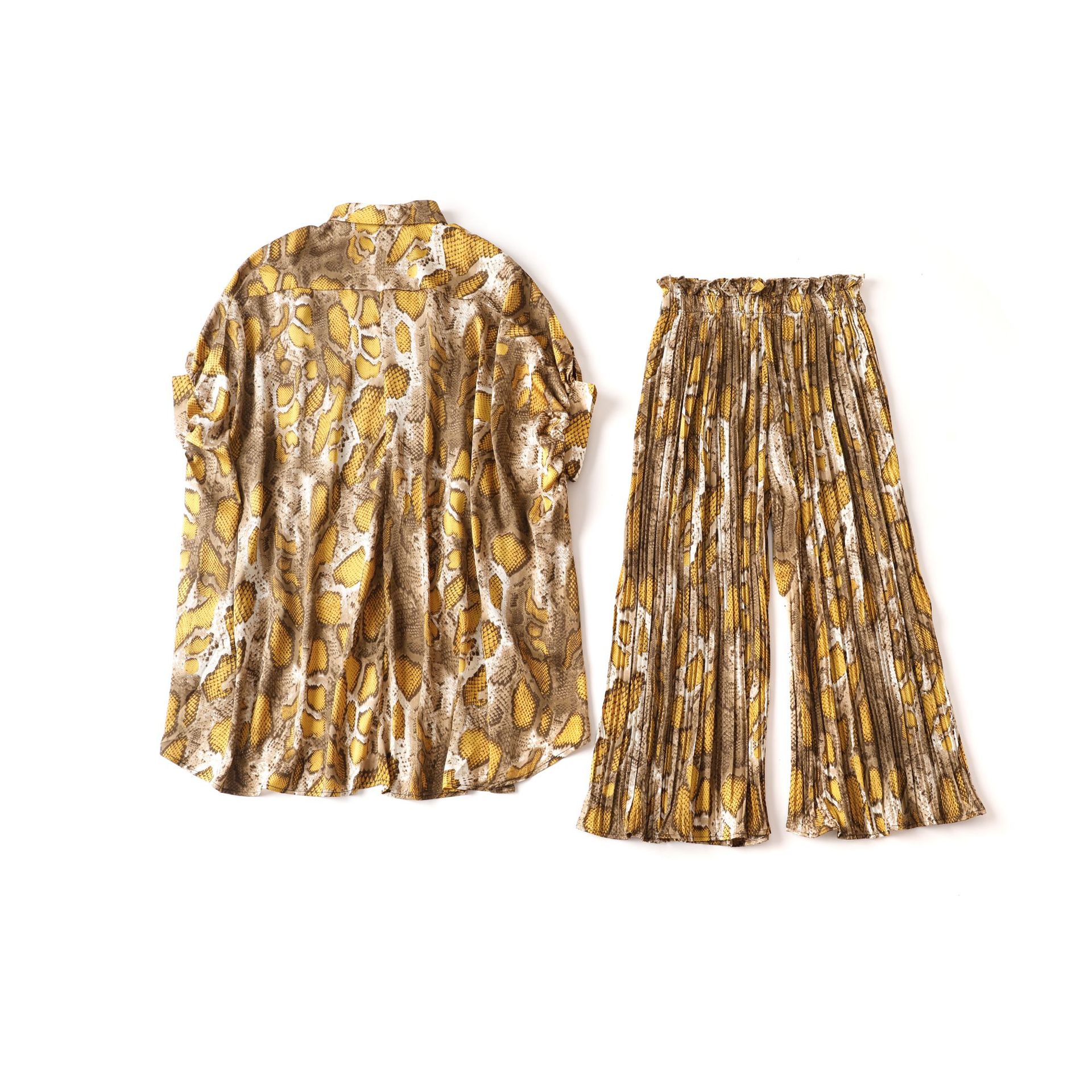 434g Weight Half Sleeve Sleeve Length Polyester Fabric Type Pant Co-ord Set Sets Type 2 Pieces Set Quantity Daily Occasion Turndown Neckline Regular Fit Fit Type Printing Pattern Summer, Spring Season Women's Gender Elegant, Streetwear Style Daily Women's Elegant Streetwear Printing Polyester Pant Co-ord Set Pants Sets 9