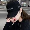 Yiwu wholesale Hat letter Embroidery black Cap Spring and summer Korean Edition Versatile Baseball cap