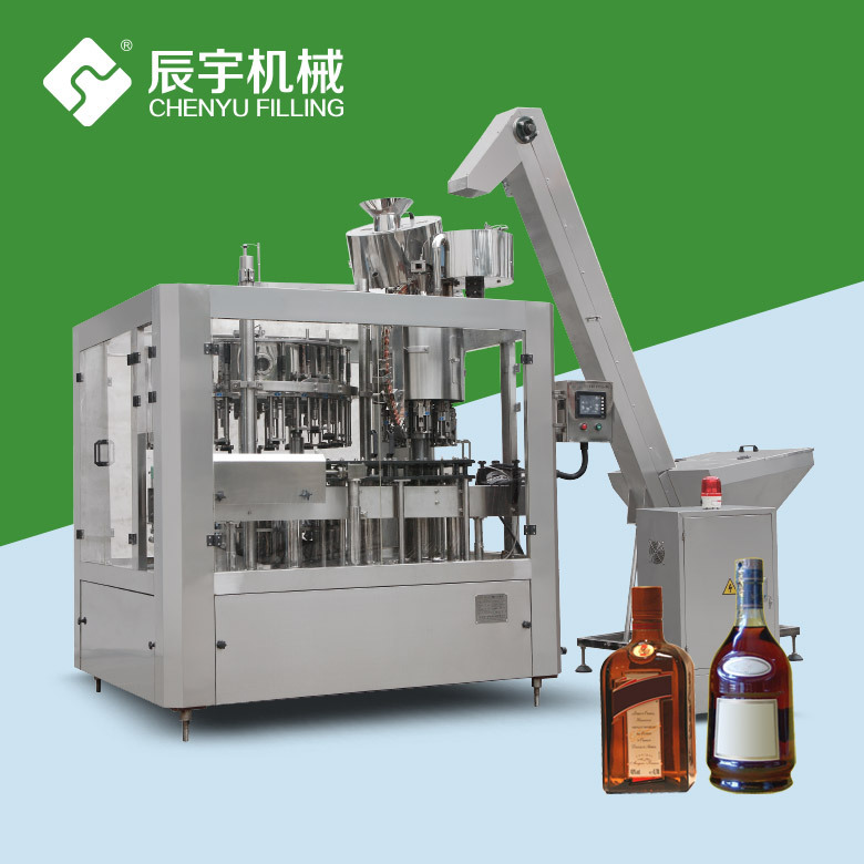 厂家推荐黄酒灌装生产线 二合一酒灌装机 黄酒灌装设备厂家