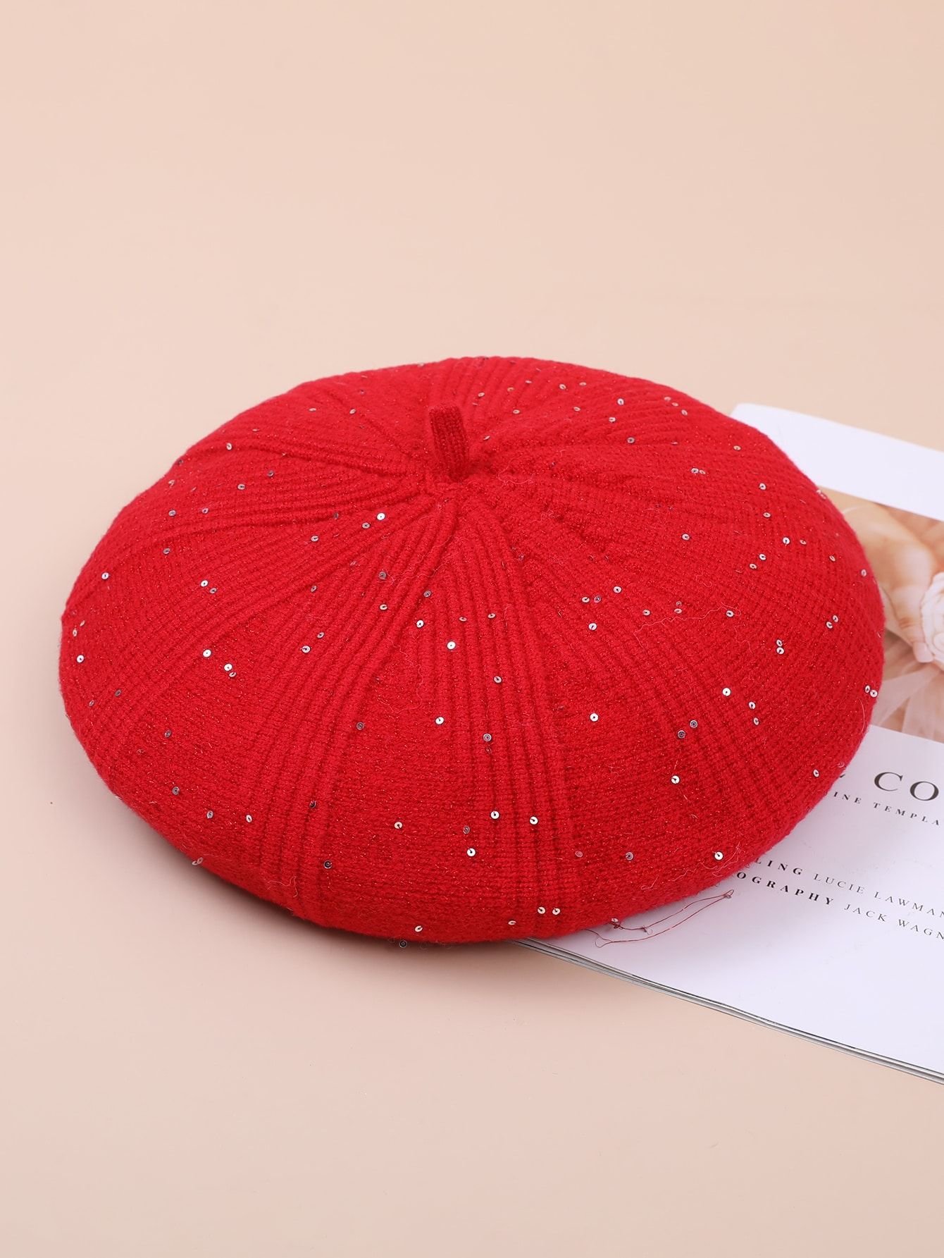 Women's Fashion Solid Color Beret Hat display picture 3