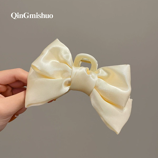 With bow, champagne color