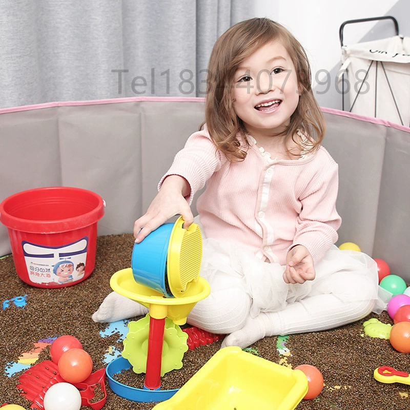 Складной игрушечный бассейн Кассия забор песчаный бассейн Крытый пляж игра песочные часы инструмент раннее образование Океанский песок бассейн в наличии