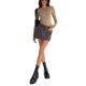 European and American Clothing Casual Long-Sleeved T-Shirt Spring & Fall Pure Color Slim Pullover T-Shirt Women's Street Wear Bottoming Shirt Top