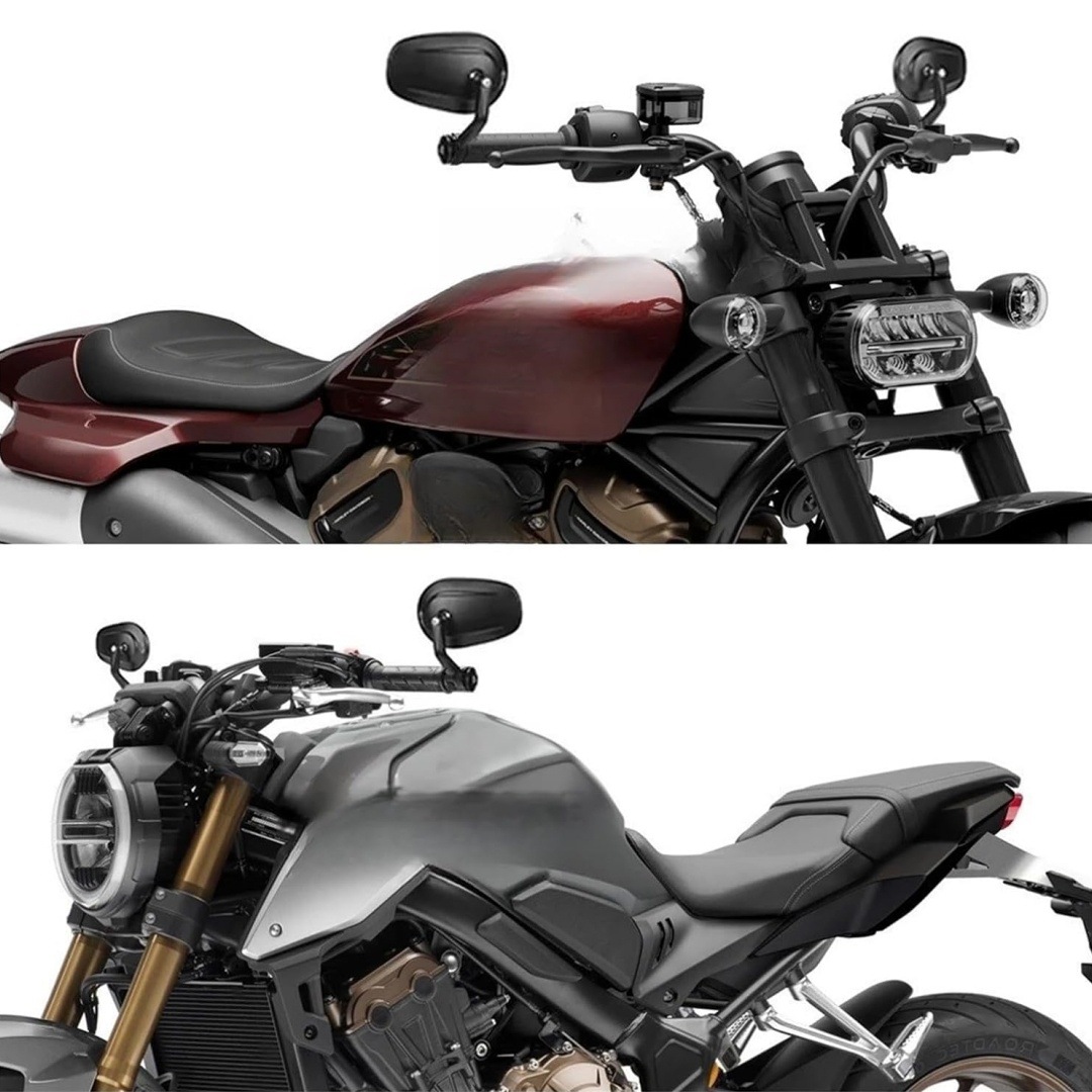 Cross-Border E-Commerce Harley Handlebar Mirror Reversing Mirror Motorcycle Rearview Mirror Reflector