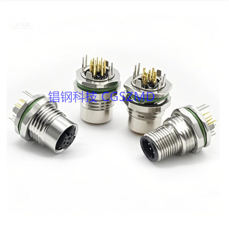 M12 Circular Connector A-Coding 5-pin Female, Բ��������