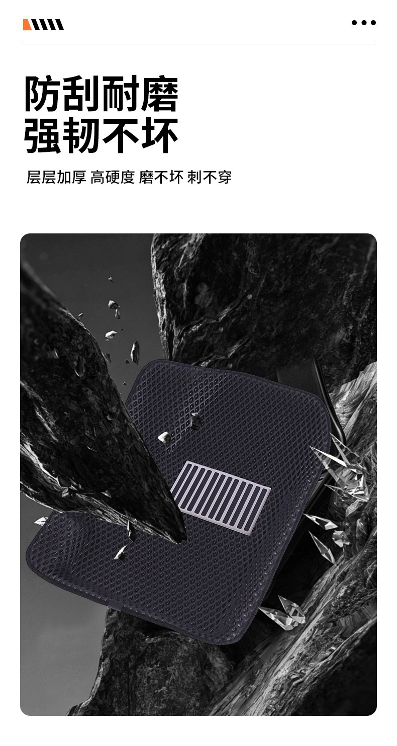 Car Floor Mats, Honeycomb Patternross-border Universal EVA