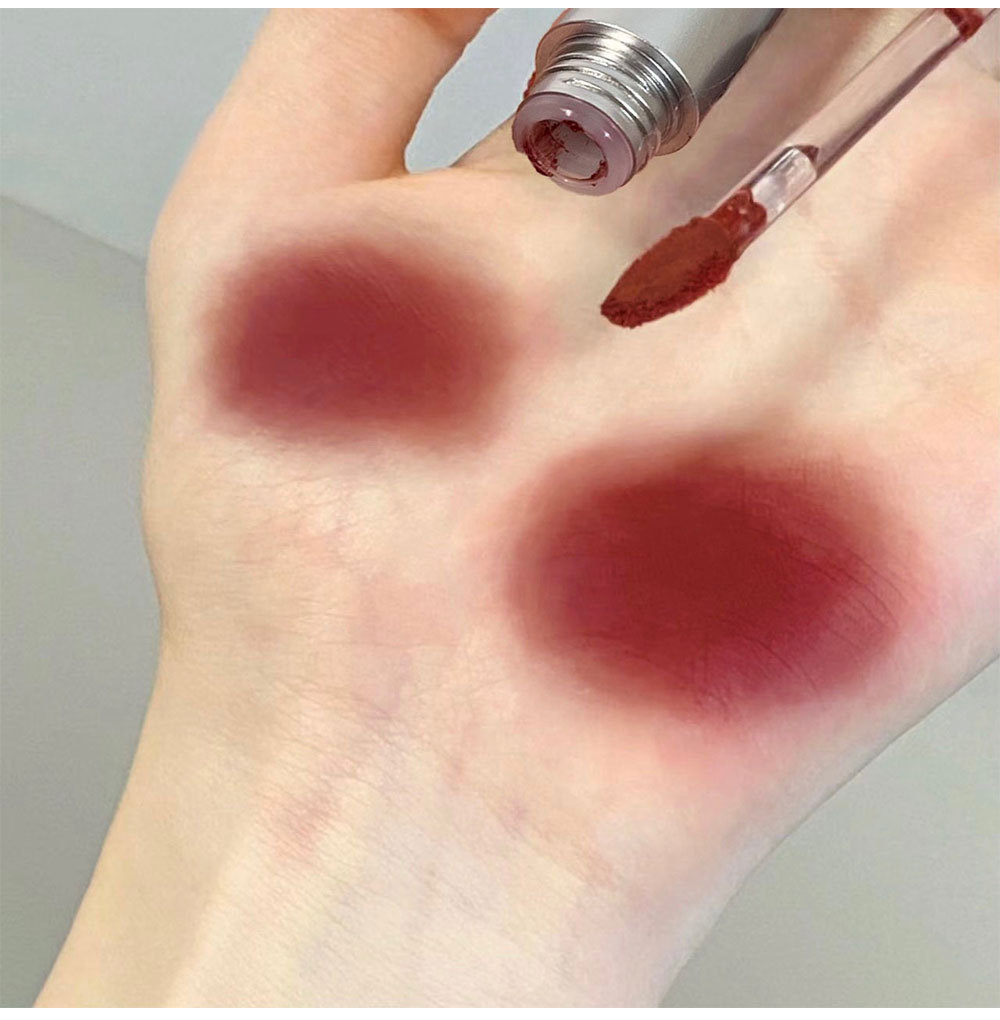 New product: Sparkling Silver Light, soft matte Lip gloss, affordable student makeup, velvet matte, brightening velvet undefined