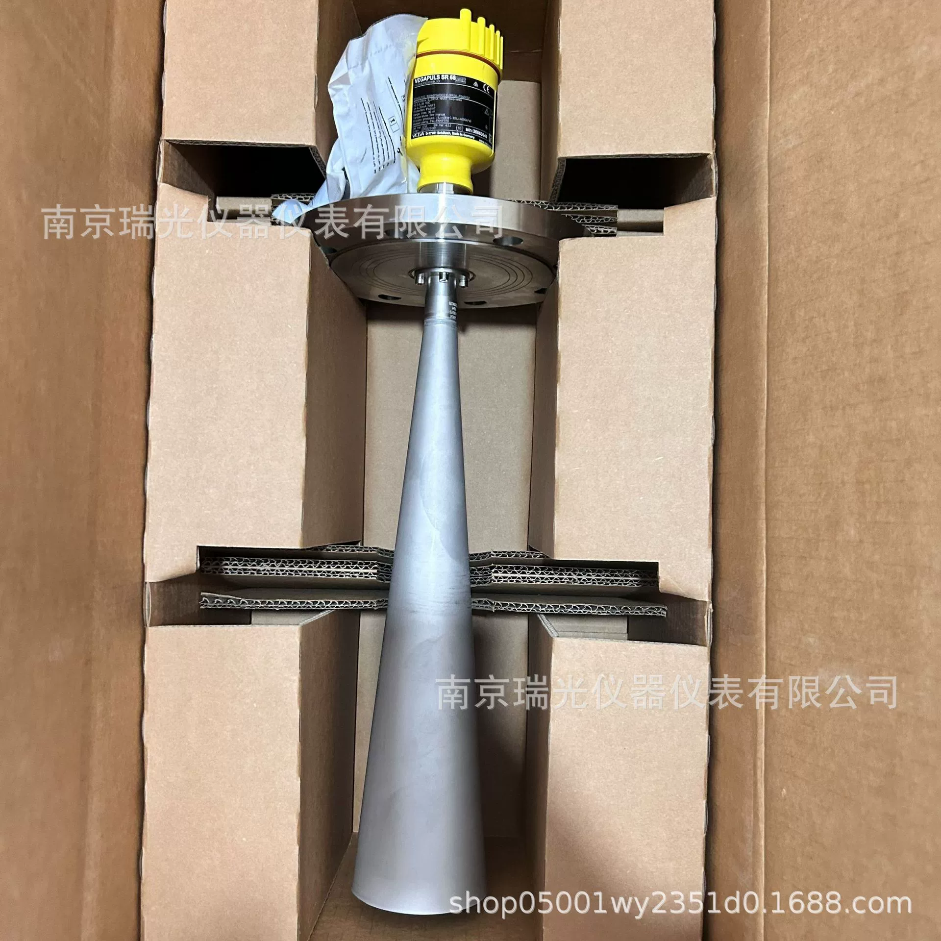 Немецкий радарный уровнемер Vega62 PS62.XXDGD2HAMXX с рупорной антенной и фланцем 80 мм