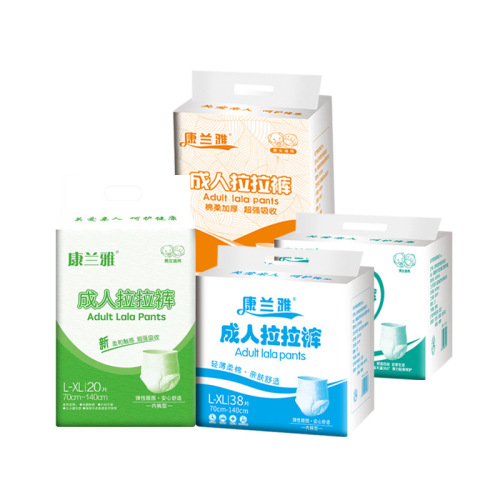 Factory Wholesale Kanglanya XL Large Adult Briefs for Both Men and Women, Elderly Adult Universal Disposable Diapers