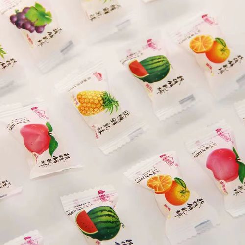 Crispy Fresh Milk Ball Multi-Flavor Mixed Filling Fruity Soft Candy Wedding Year Goods Leisure Milk Candy Wholesale Distribution