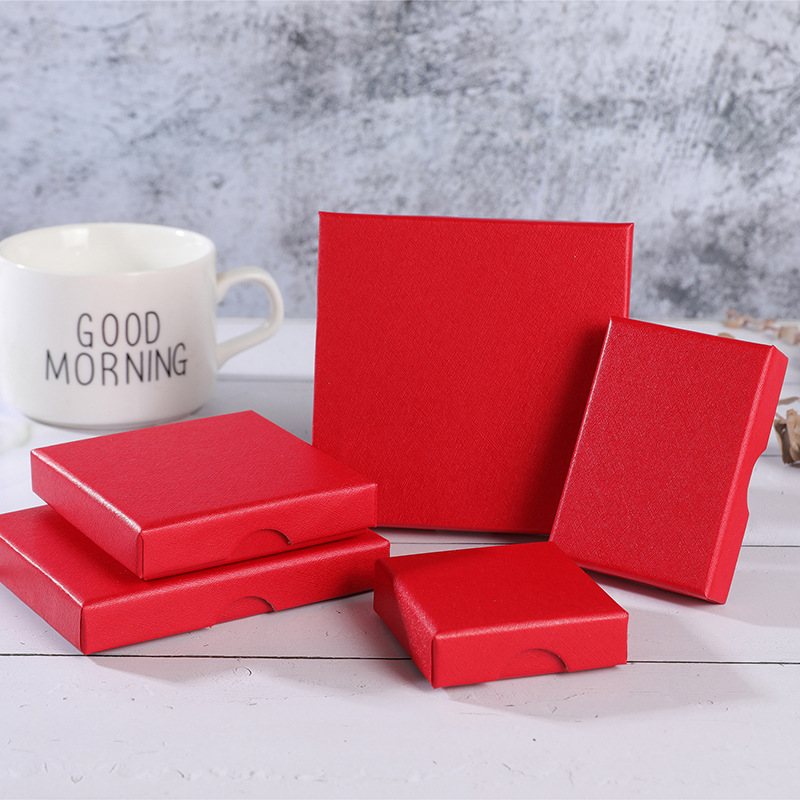 17g Weight Jewelry Boxes Classification 1 Piece Quantity Daily Occasion Solid Color Pattern Fashion Style 1 Piece Fashion Solid Color Paper Jewelry Boxes 5