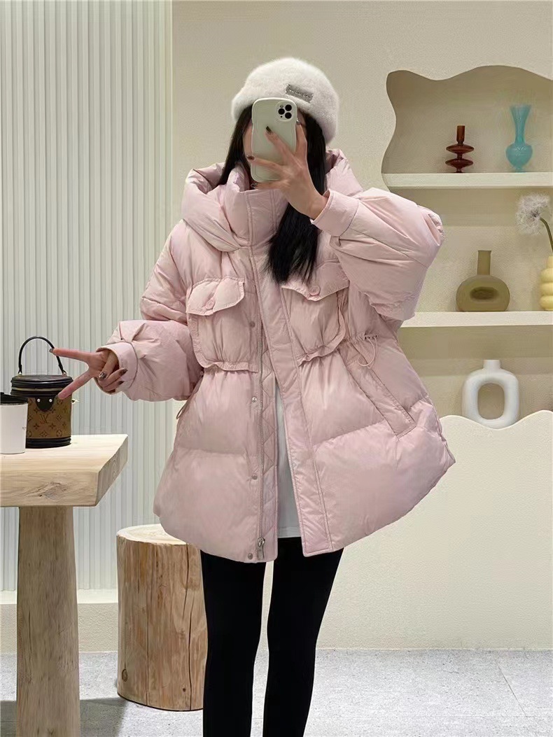 A7114 1390K ÁO KHOÁC NỮ XINTYTO MŨ LIỀN MÙA XUÂN THU ĐÔNG DÀY ẤM THỜI TRANG NỮ G04 SẢN PHẨM MỚI