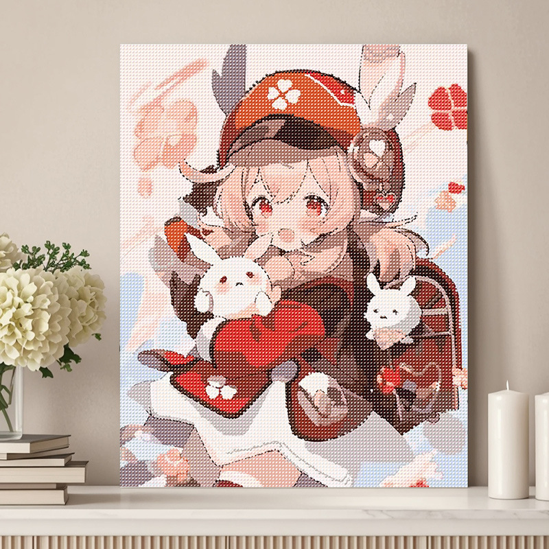 40*50 nueva serie de paisajes de animación transfronteriza pintura de diamantes niños adultos hechos a mano DIY con marco de pintura de diamantes en stock