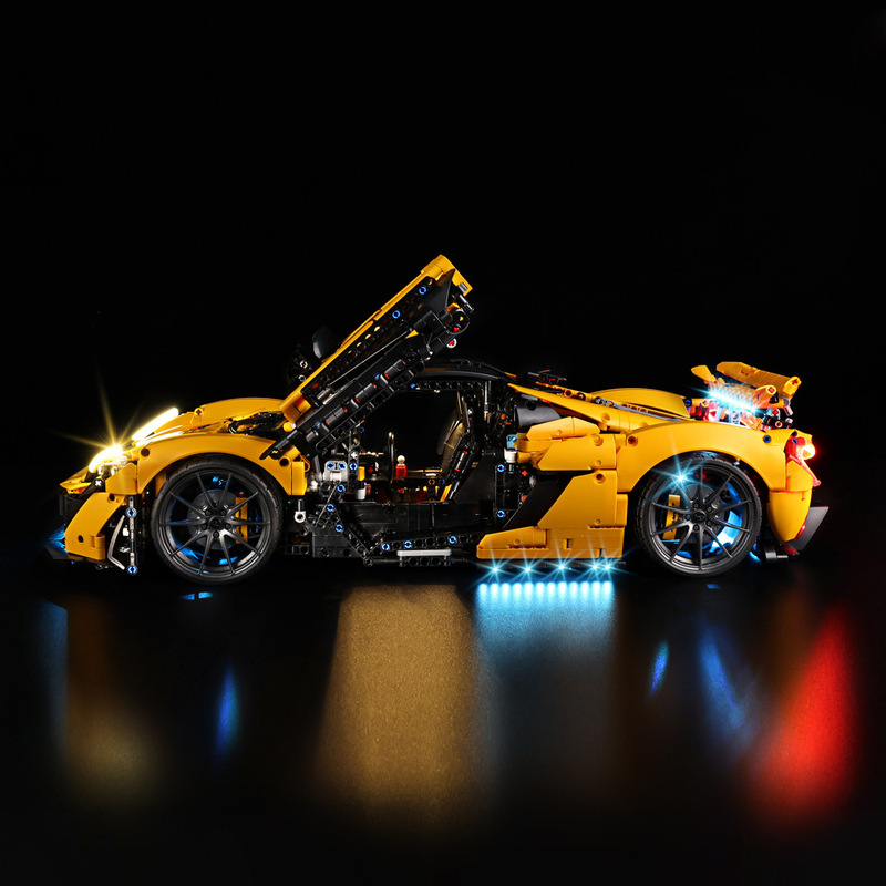 Ky Can Be Evenly Applied to Lego Technic 42172 Mclaren P1Led Building Block Toy Lighting Lighting Set