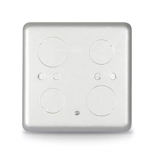 Wholesale floor box with cover, floor plug concealed box, metal floor socket installation box, earth leakage circuit breaker precast box, wiring box