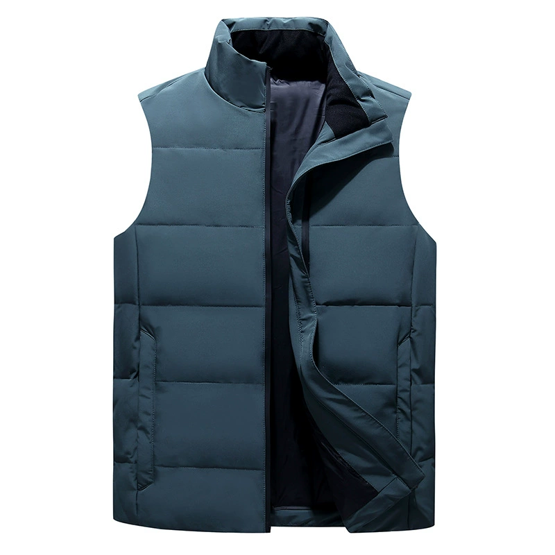 Demi-season vest with down for beloved, jacket, 2021 collection, duck down, increased thickness