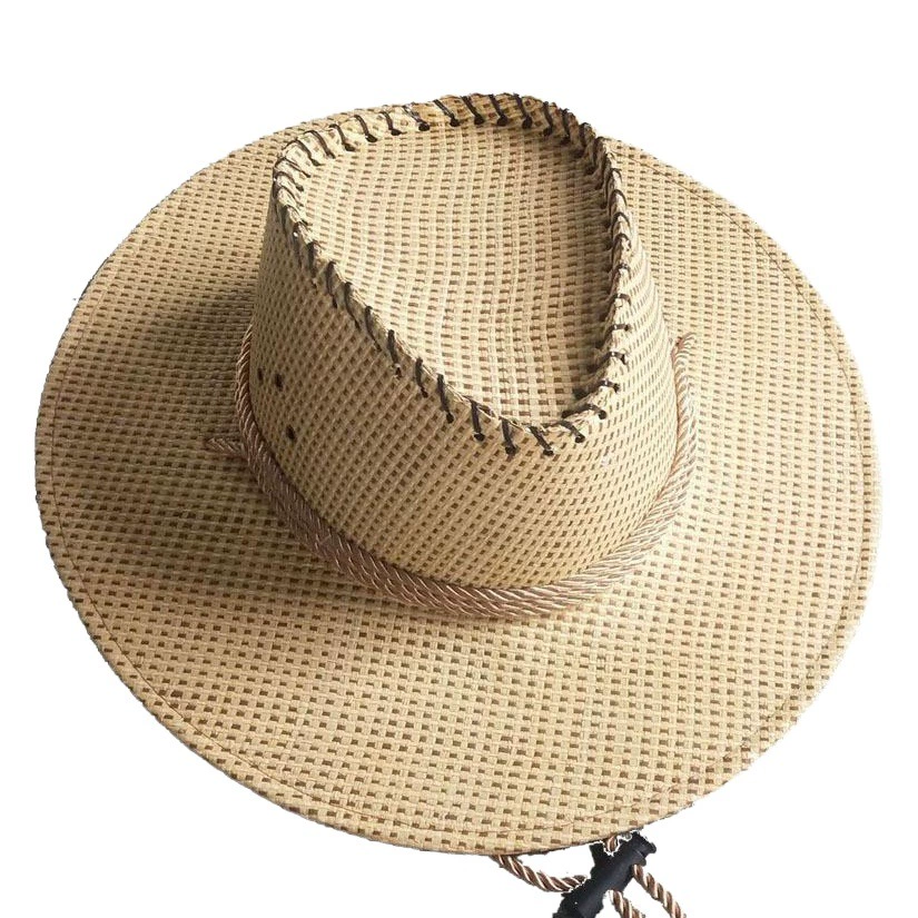 Новая Мужская рыцарская шляпа Western Denim камуфляжная сетчатая шляпа Мода живописное место Туризм шляпа от солнца оптом соломенная шляпа