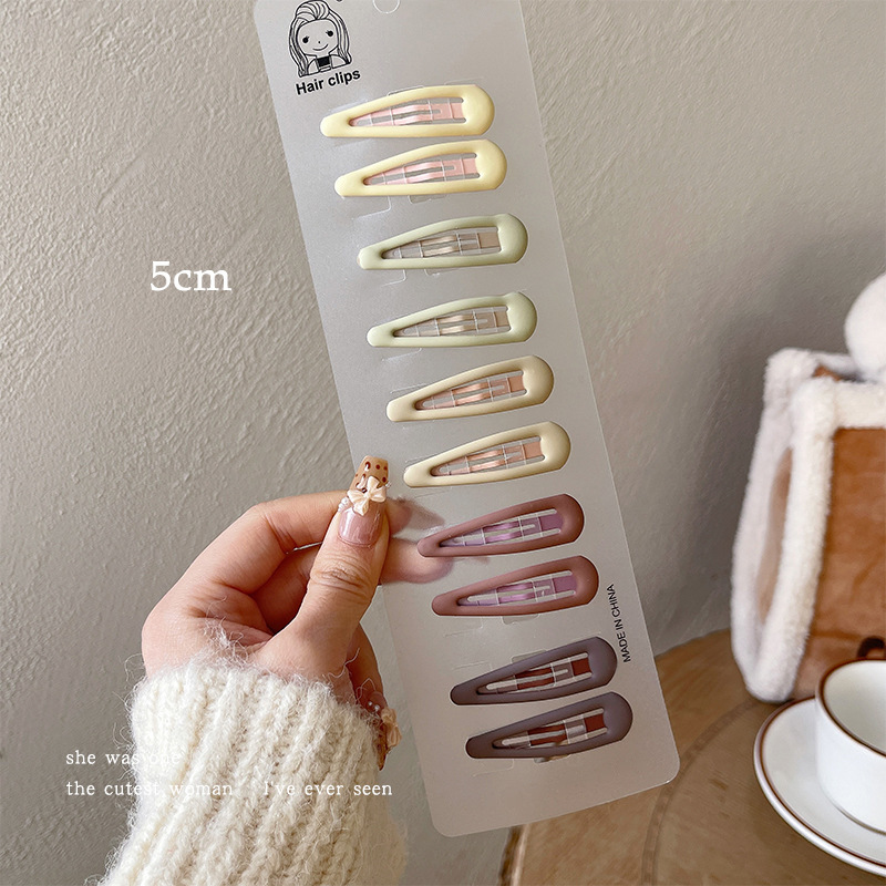 8#ウォータードロップクリップ 10個セット 5cm