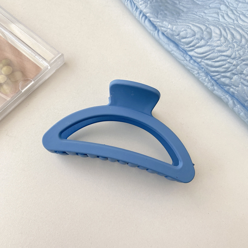 Clip de garra grande Placa de horquilla de acrílico horquilla hembra elegante temperamento tiburón clip tocado clip de Cabeza trasera horquilla