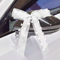 メーカー卸売り桃心糸愛糸リボンパーティーの結婚車装飾アマゾン熱売蝶ネクタイ