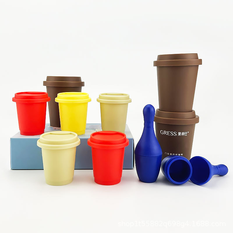 冻干咖啡胶囊杯PP便携冷翠咖啡速溶杯logo益生菌补充杯奶茶胶囊杯