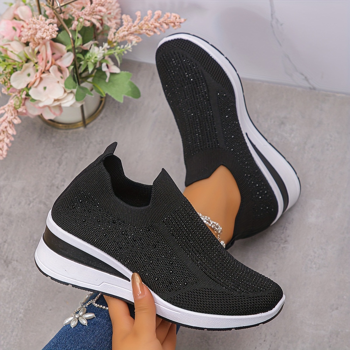 Zapatos bajos de moda para mujeres, ligeros y transpirables, mejores opciones para caminar y comprar. image 7