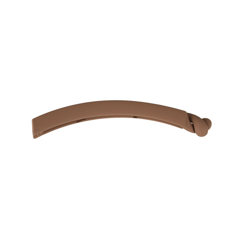 Banana Clip Korean Style Elegant Matte Hair Clip New Coffee Color Series with Toothed Anti-Slip Hair Pin Tail Hair Clip