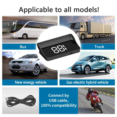 Gps Speedometer Speed Display | Vehicle HUD