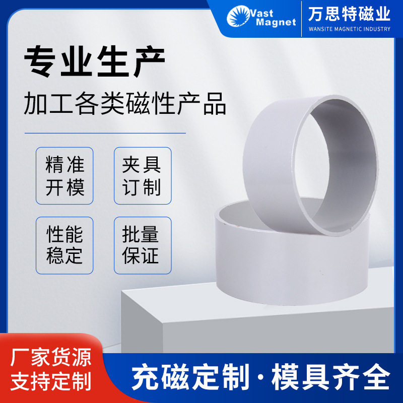 厂家直供充磁多极磁铁环粘结钕铁硼磁体磁环 电机马达磁铁
