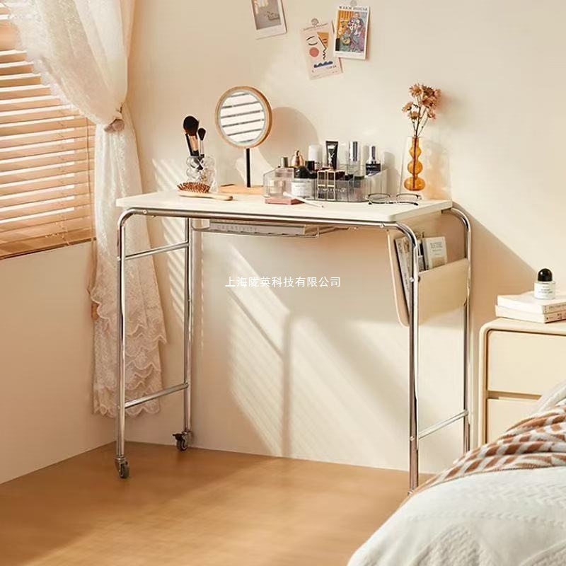 Simple Home Narrow Desk Bedroom Office Computer Desk Makeup Mobile Bedside Table Small Apartment Study Workbench