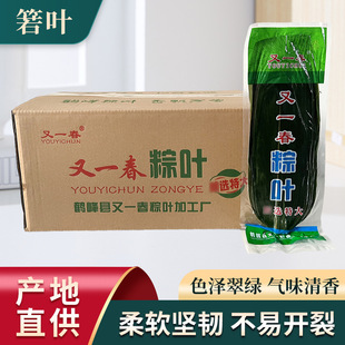 Whole box wholesale and spring selection of extra-large fragrant rice dumplings leaves Ruo leaves Dragon Boat Festival rice dumplings leaves wild vacuum rice dumplings leaves