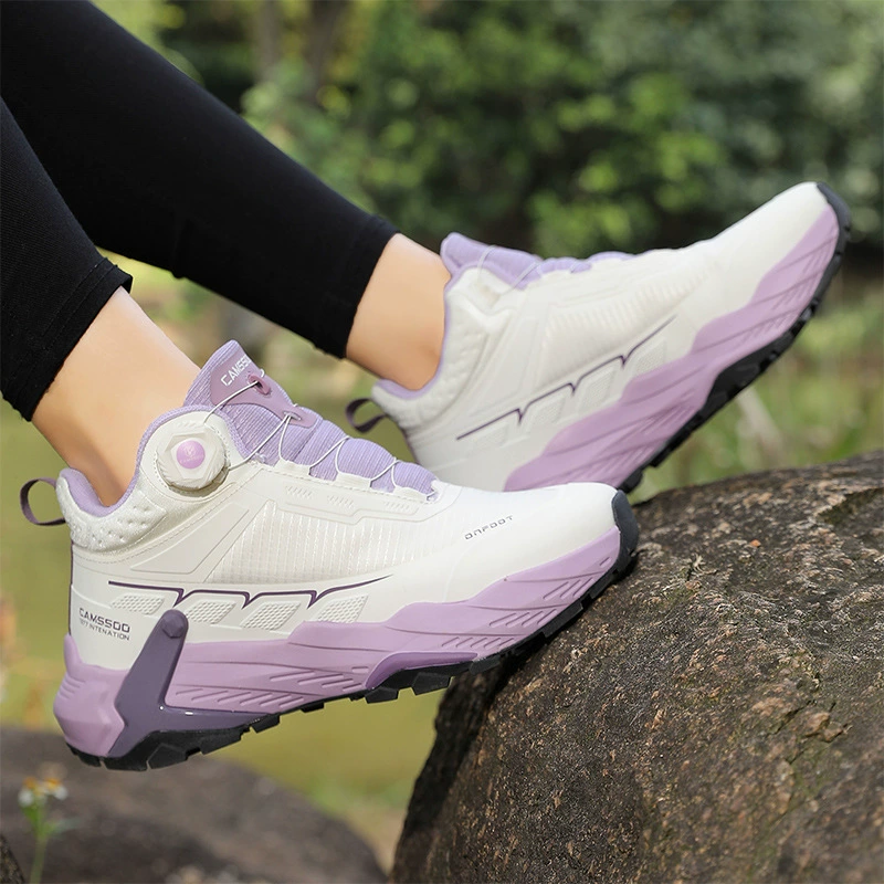 Mealuo Fia вращающаяся пуговица наружная спортивная обувь мужская легкая амортизируивная обувь для бега по бездорожью женская бархатная теплая снежная сапоги