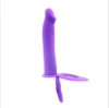 Purple silicone bag