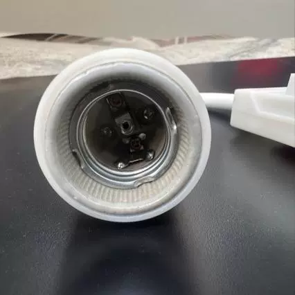 Лампа Yuba с прямым вставкой без отверстий термостойкая розетка с тремя отверстиями настенный выключатель керамический свет большой мощности