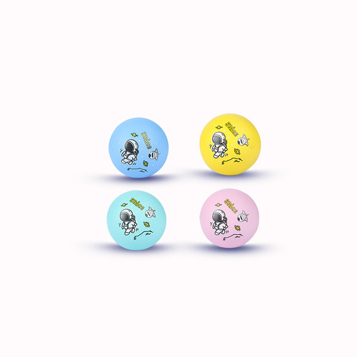 Little Yellow Duck Mini Elastic Basketball 6cm Rubber Colorful Basketball Football Children's Ball Pet Toy Wholesale