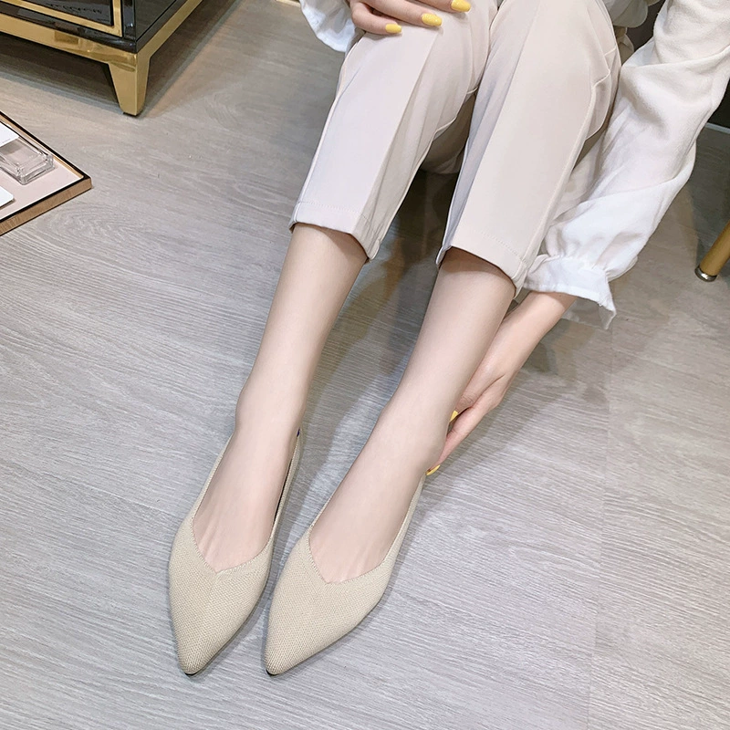 Принцесса Тканая обувь той же модели трансграничная прямая весна и осень летит