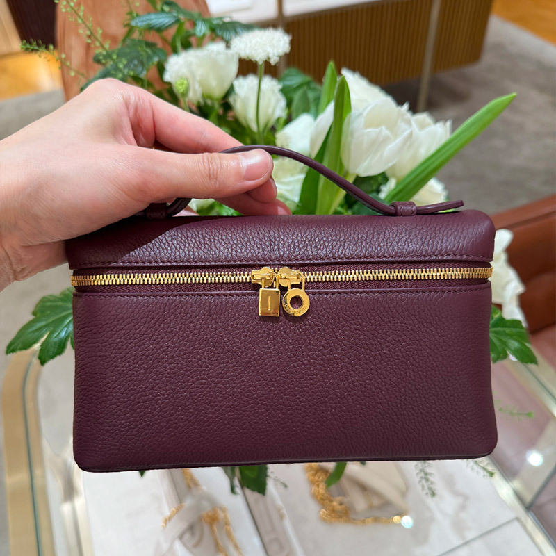 Carefully Selected Second-Generation Upgraded Version Lp19 Lunchbox Bag, Gigi-Style Box Bag, Genuine Leather, Fashionable Shoulder/Crossbody/Handbag for Women