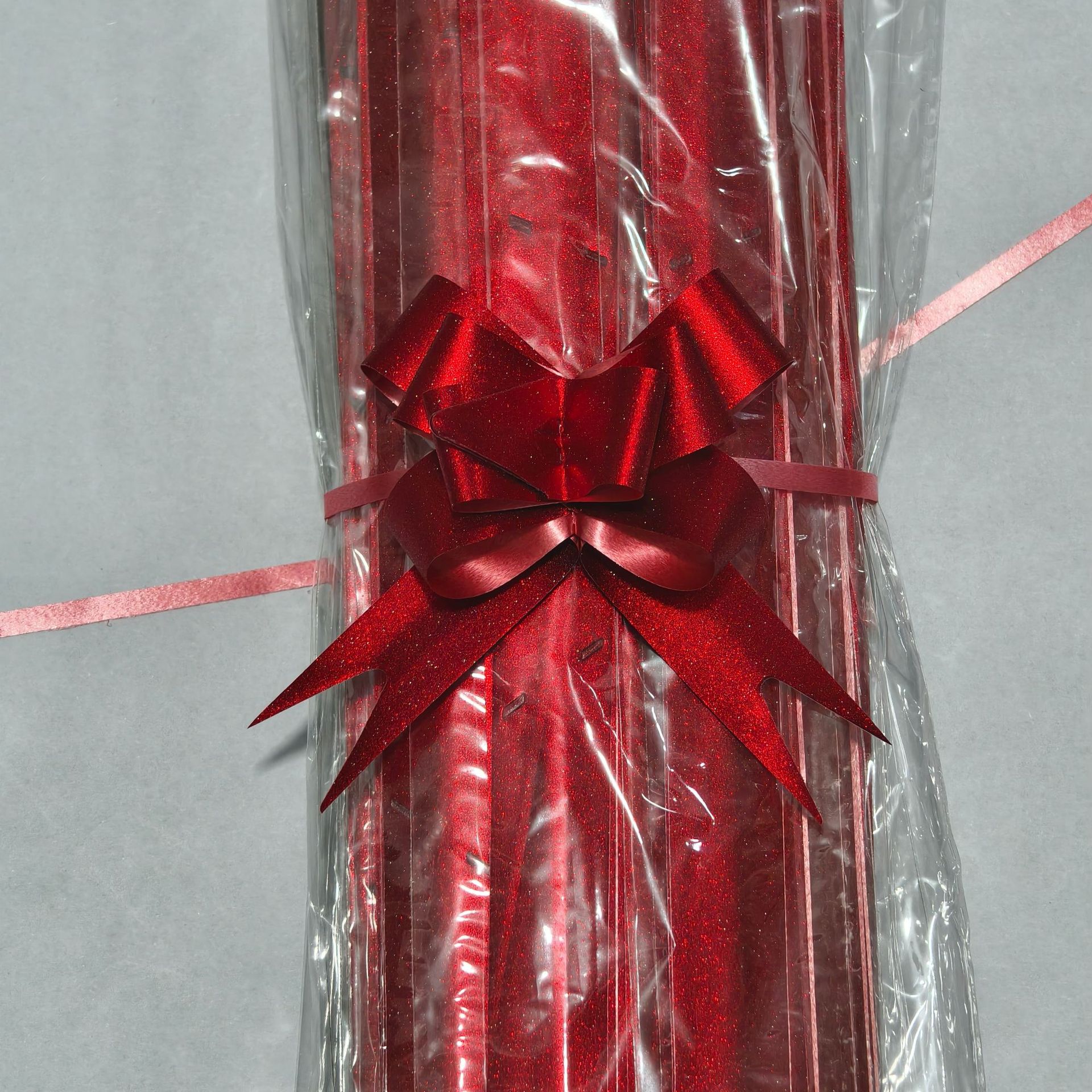 18 Película de cebolla dorada, lazo de cristal monocromático, flor de mano, regalo, caja de regalo, decoración, festival de bodas, cinta