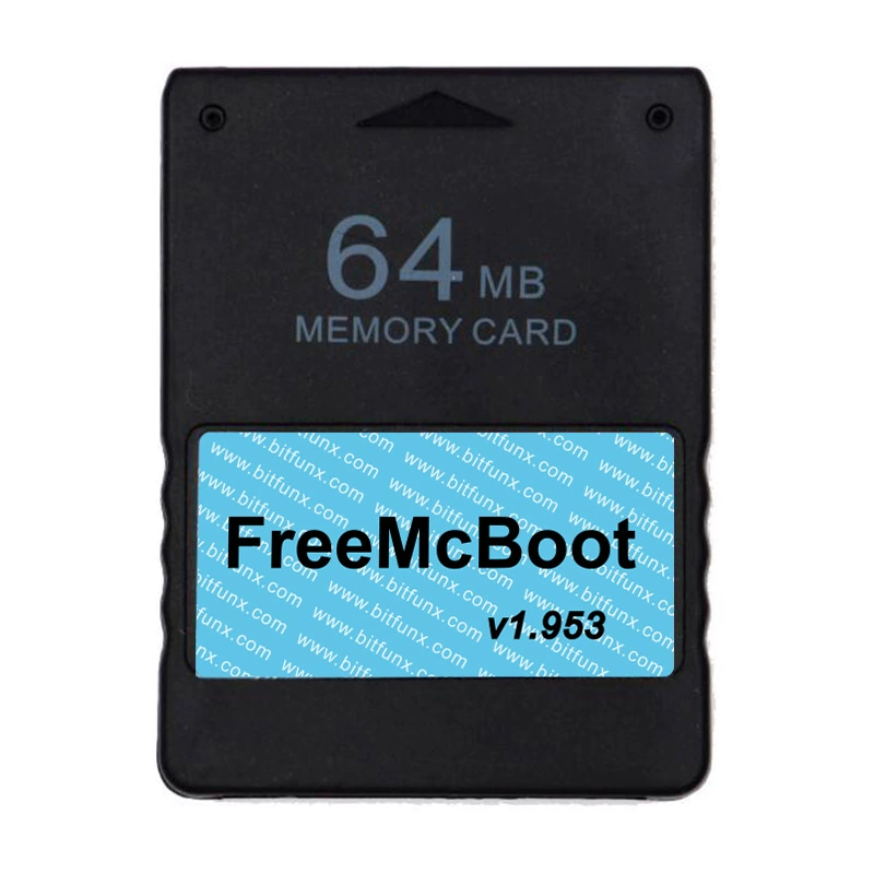 Карта памяти PS2 FreeMCboot v1.953 8MB/16MB/32MB/64MB архивная карта памяти