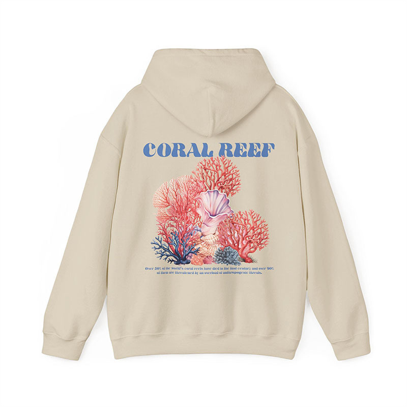 Sudadera con capucha de vacaciones junto al mar con cordón roscado suelto transfronterizo europeo y americano
