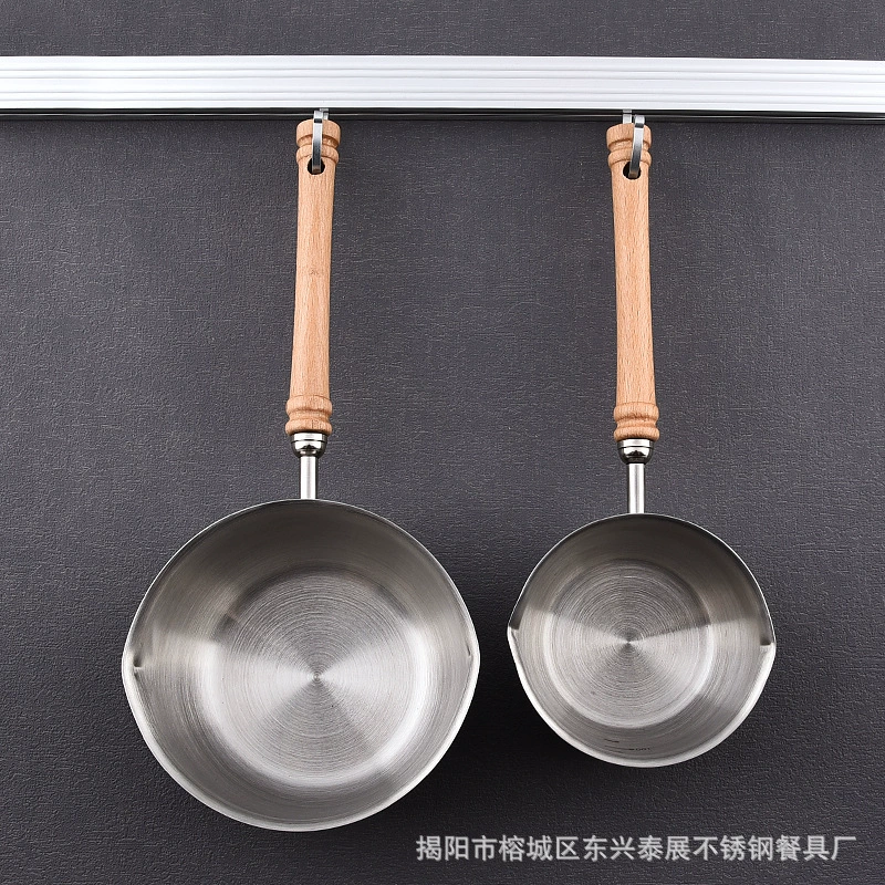 Кастрюля Oriental Pearl с ручкой C, нержавеющая сталь 304, суповая/для лапши быстрого приготовления