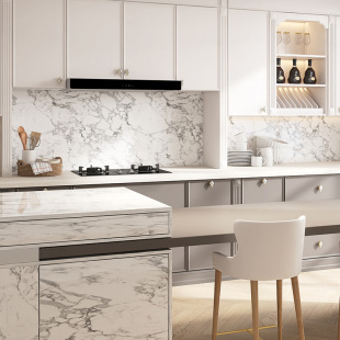 Baogli light luxury large flower white marble tile 600x1200 living room bathroom floor tile kitchen bathroom toilet