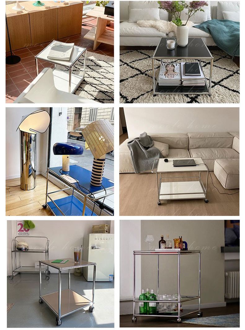 中古usm模块柜子组合不锈钢多功能简约ins风装饰餐边柜收纳柜斗柜-阿里巴巴