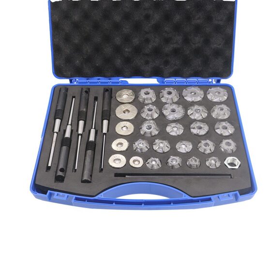 Valve seat hard alloy reamer grinding wheel car trolley comprehensive car reamer seat ring repair tool