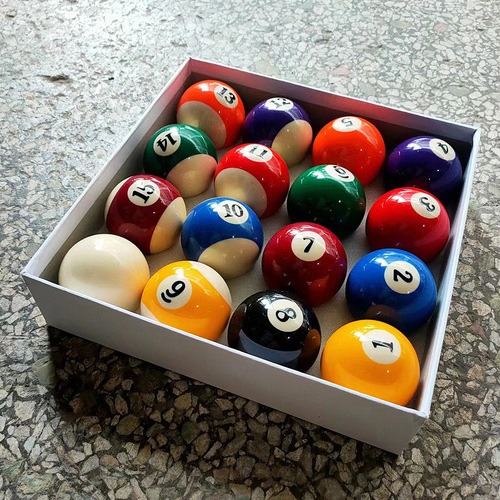 57.2mm Billiard Ball American Black Eight General Purpose Billiard Cue Ball Table Tennis Accessories Billiard Supplies