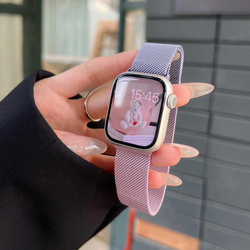 밀라노 마그네틱 [공식 동일 스타일] 핑크와 퍼플