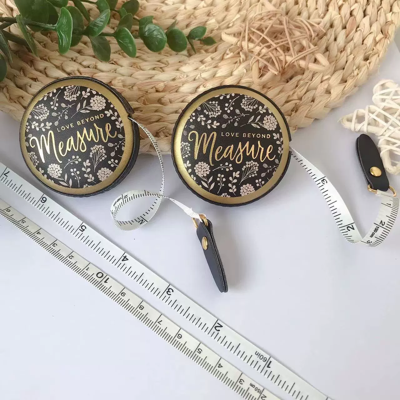 Pu спотовая кожаная рулетка мягкая линейка мини-цветочная рулетка автоматическая телескопическая круговая измерительная линейка